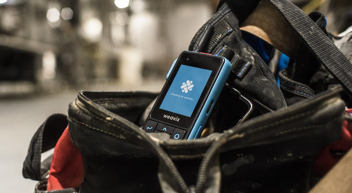 Walt smart radio in a bag running updates