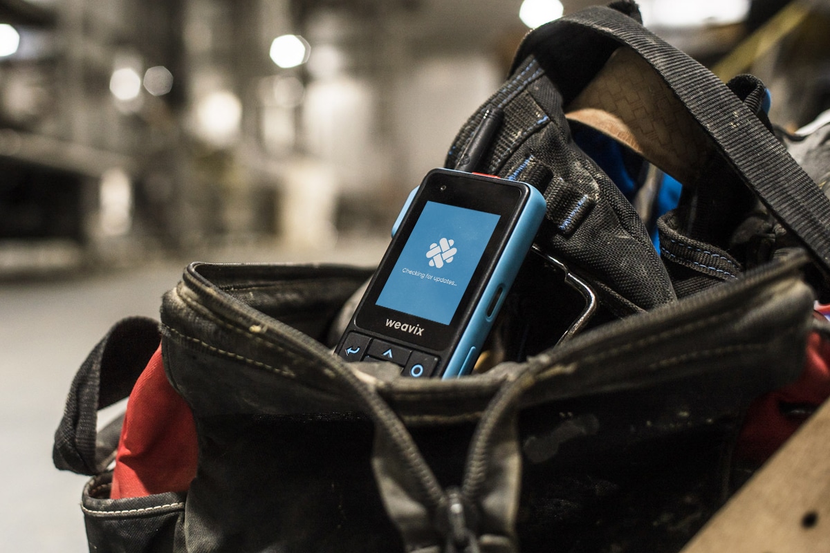 Walt smart radio in a bag running updates