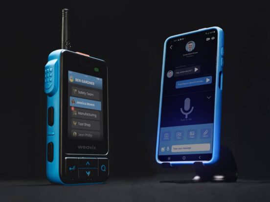 Cover image for a blog on digital transformation budget featuring a Walt Smart Radio and a smartphone displaying the mobile app.