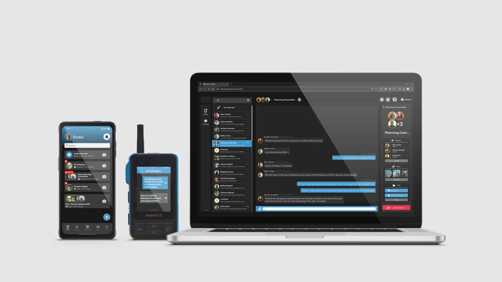 The Walt Smart Radio System includes the Walt device, mobile app, and desktop console, all of which promote better enterprise communication and collaboration.