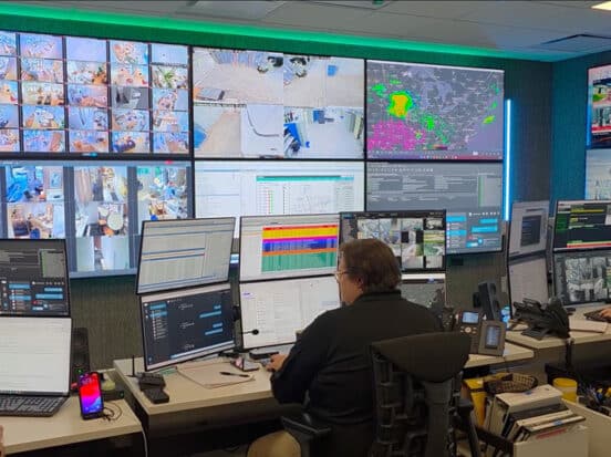 MillerKnollt Walt Smart Radio System at command center security