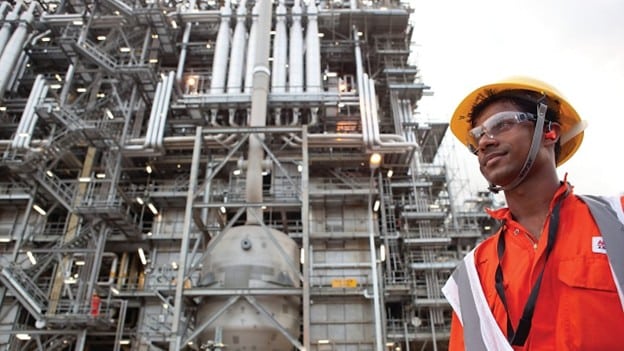 Shell frontline worker