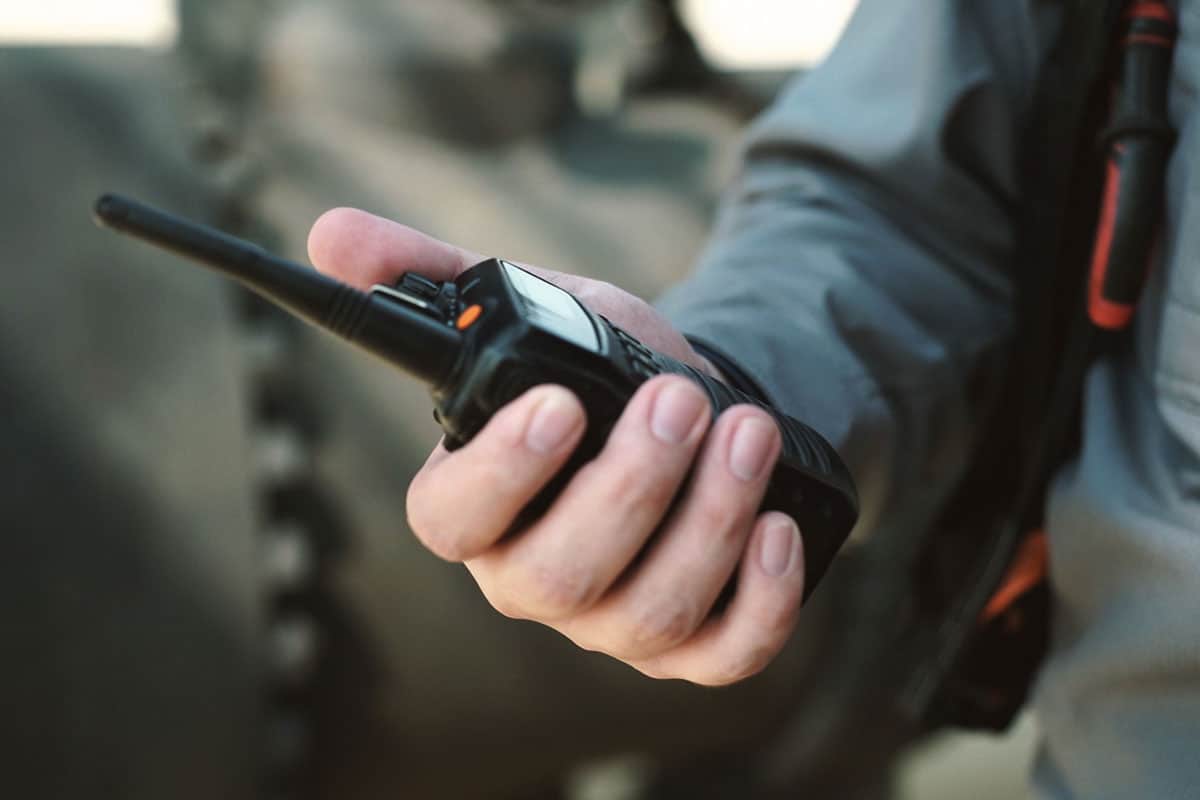 Traditional push-to-talk radio