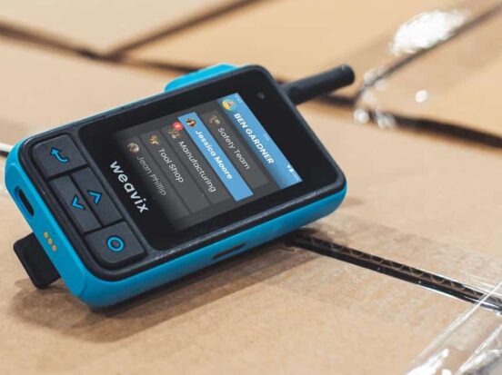 Walt smart radio on a box