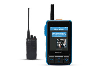 Weavix Walt Smart Radio vs Motorola RDX Series comparison thumbnail