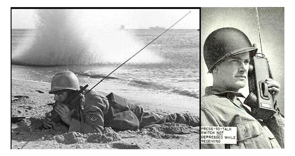 SCR 536 US Signal Corps "Walkie Talkie" used during wartime