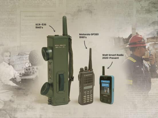 History of the walkie-talkie