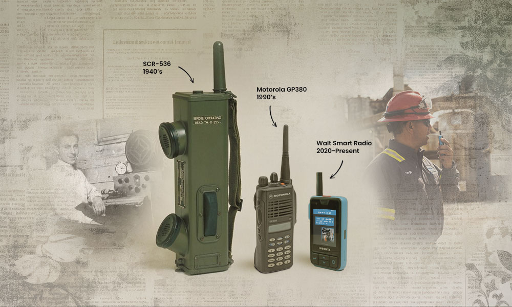 History of the walkie-talkie