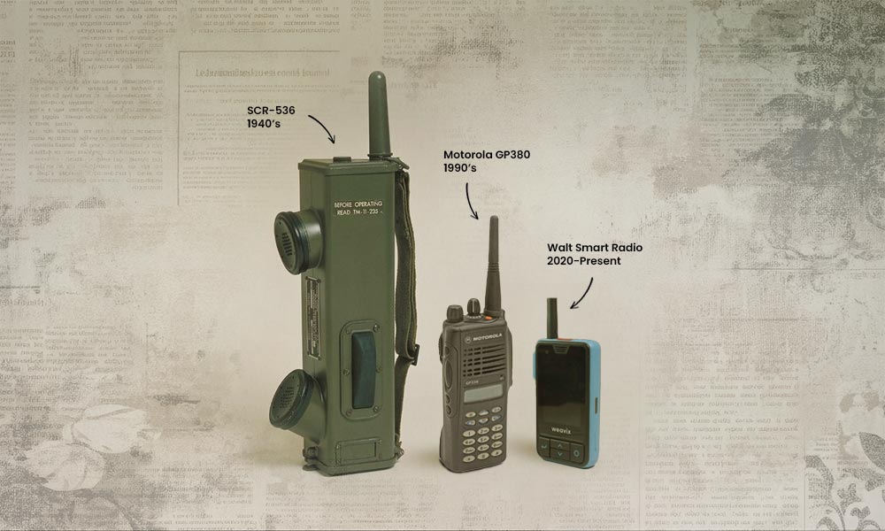 History of the walkie-talkie