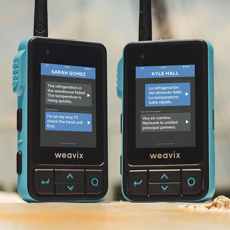 AI powered translation on Walt Smart Radio devices