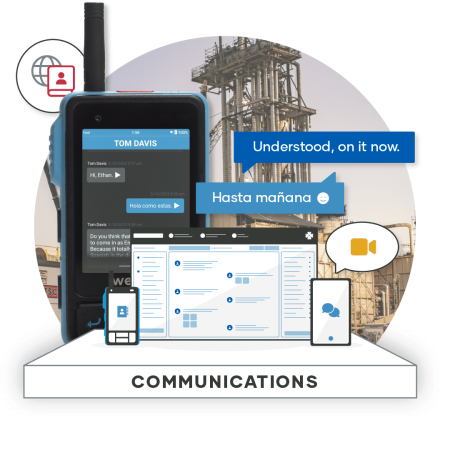 walt smart radio showing improved communication in an oil and gas facility