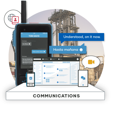 walt smart radio showing improved communication in an oil and gas facility