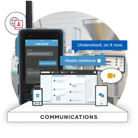 walt smart radio showing communication capabilities